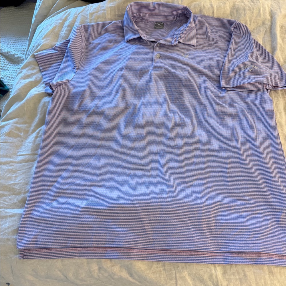 Callaway Lavender Polo Shirt